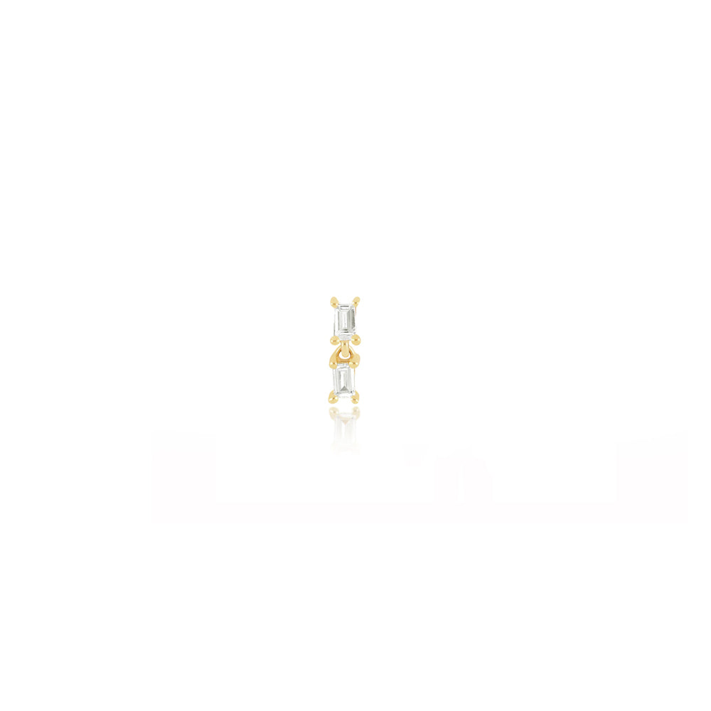 Opal Lotus Studs | 14k Gold & Gemstone Earrings | Two of Most